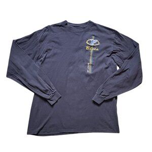 St. Louis Blues NHL Hockey Long Sleeve T-Shirt-blue-Large-GUC